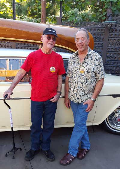 Marvin Butler, right, and his partner of 45 years, John Ryan, shown in November 2015. Courtesy photo. marvbutlerjohnryan