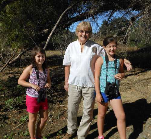 One of the programs offered by the Lake County Land Trust is a children's nature education program held at the Trust's Rodman Preserve during the summer. Recent participants Kendall and Mackenzie Markham are pictured with the program's director, Elaine Mansell at the September program, the last one of the season. You can support the land trust and its programs by attending the annual fundraising dinner on Saturday, Oct. 13, 2012. Photo courtesy of the Lake County Land Trust. elainemansellandkids