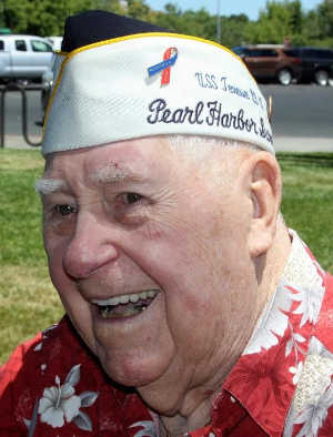 Henry “Andy” Anderson of Lakeport, Calif., died on Monday, January 6, 2014, at the age of 95. Photo by Ginny Craven. andysmiling