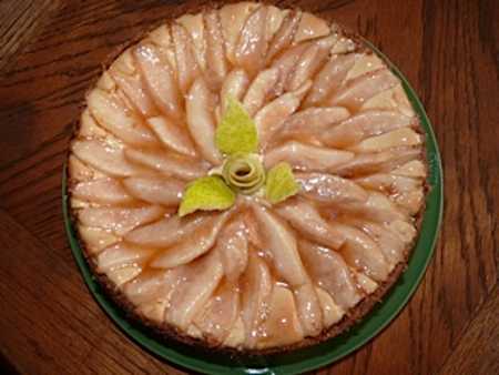 autumnpearcheesecake