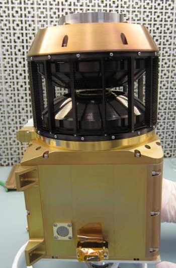 The MAVEN Solar Wind Ion Analyzer will study ions in the Martian atmosphere, a key component for better understanding the planet's evolution. Photo courtesy of University of Colorado at Boulder LASP. mavenionizer