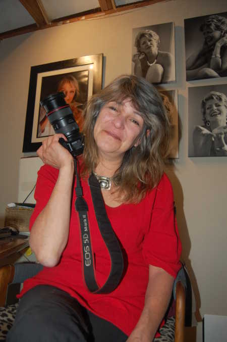 Sharon Dawson is using photography and storytelling to address the high suicide rate in Lake County, Calif., through her “Wave of Hope” project. Photo by John Lindblom. sharonwaveofhope