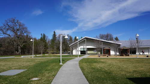 The 30-acre campus has been open for three years in Lakeport, Calif. Photo by Elizabeth Larson/Lake County News. 020116mendolakecenter3