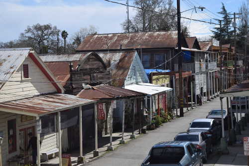Main Street in historic Locke, Calif. Photo by Antone Pierucci. aplockemainstreet