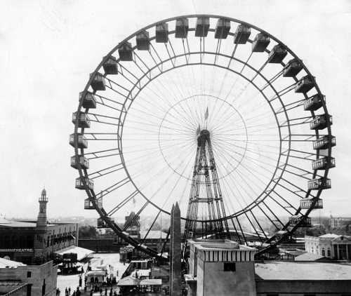 The original Ferris Wheel. Public domain image. historyoriginalferriswheel