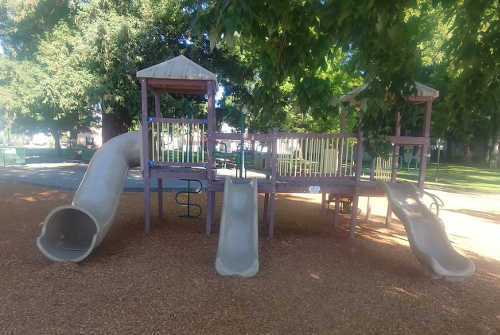 Library Park playground reopens after storm-related closure