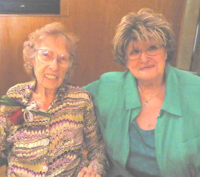 From left, guest speaker Ruby Glebe and Lake County Republican Women, Federated President Marcia Chauvin at the club’s meeting on Wednesday, July 12, 2017. Courtesy photo. Glebe featured speaker at Lake County Republican Women, Federated meeting