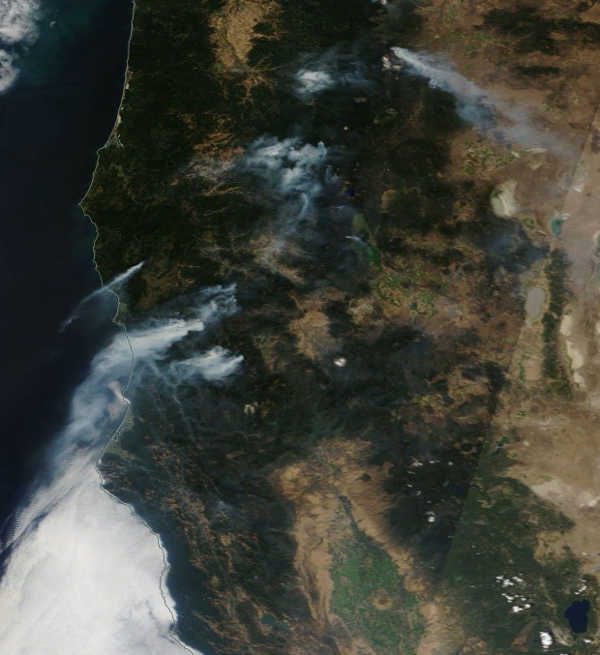 Northern fires continue to send smoke into Lake County 