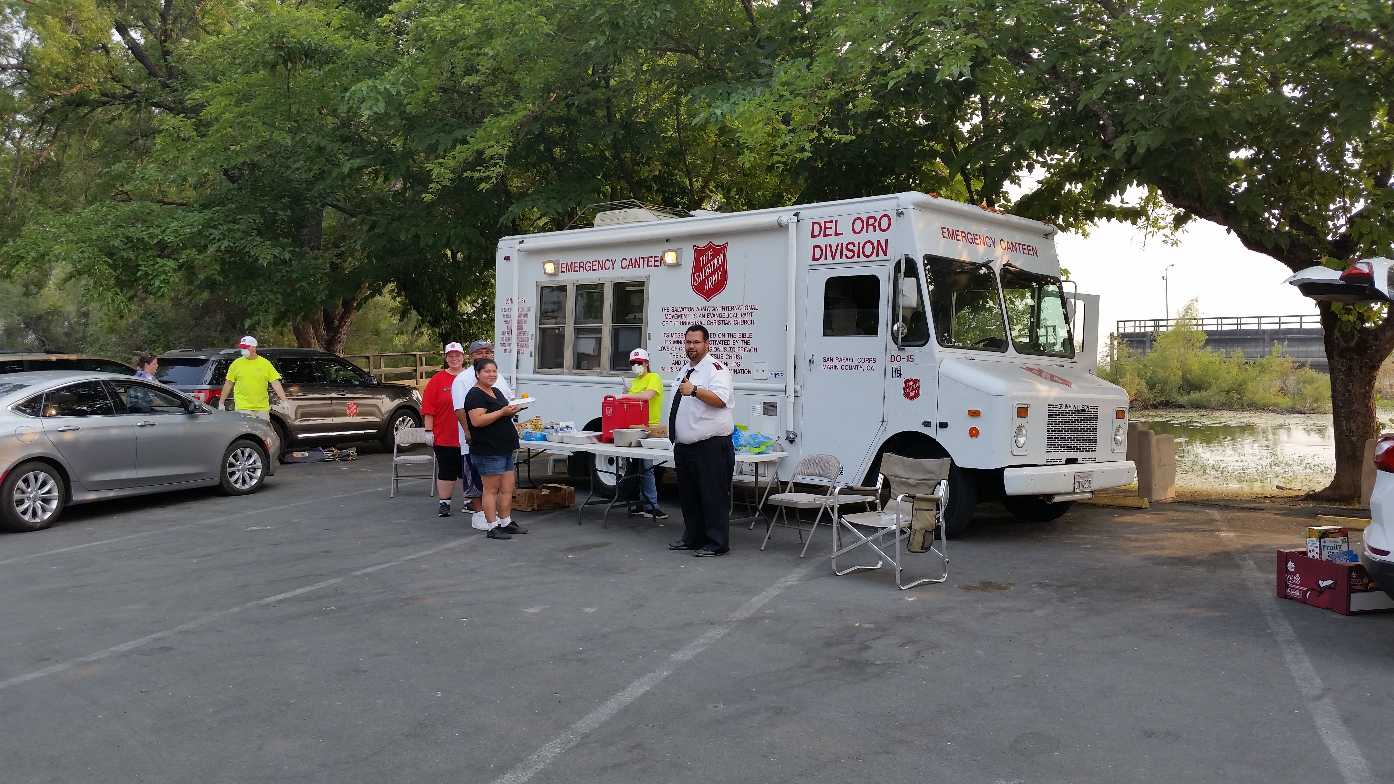 Three food distribution sites open in Lucerne Wednesday afternoon