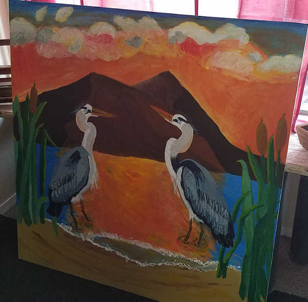 Work from the student art mural project will be on display at the second annual “State of the City” town hall in Clearlake, Calif., on Wednesday, August 30, 2017. Courtesy photo. Clearlake’s second annual ‘State of the City’ town hall event coming up Aug. 30