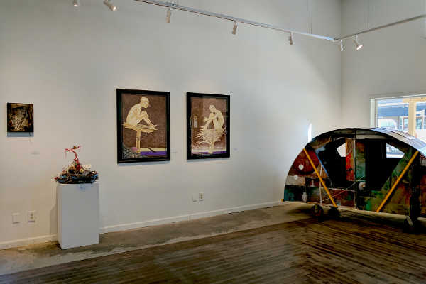 The “Gimme Shelter” exhibit at the Middletown Art Center in Middletown, Calif. Courtesy photo. Shannon Ridge Vineyards and Winery featured in Palette to Palate Aug. 26