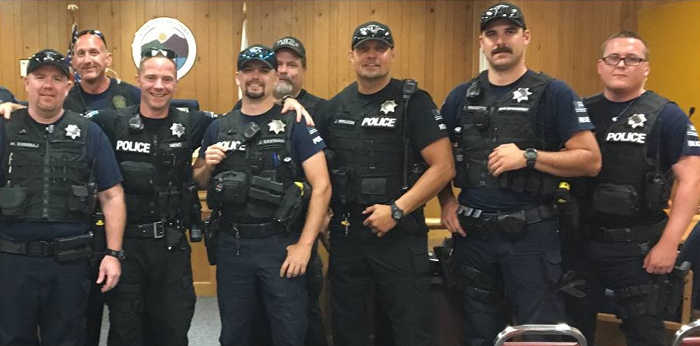 Lakeport Police officers participate in ‘No Shave November’ to increase cancer awareness, raise funds for local group