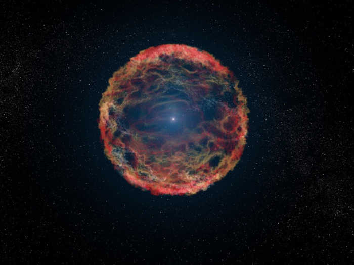 An artist's impression of a supernova. Credit: NASA/ESA/G. BACON (STSci). Space News: Supernova discovery challenges known theories of the death of stars