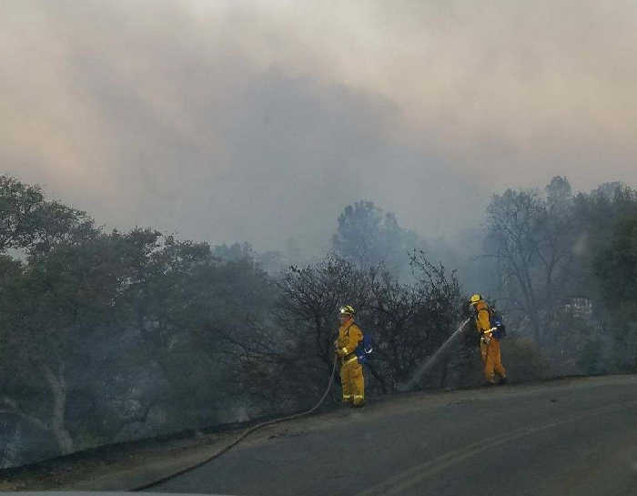 Firefighters make big containment gain on Sulphur fire