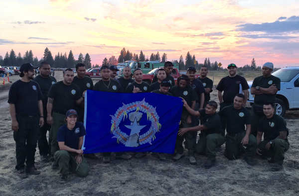 Pacific Island firefighting crew heads home