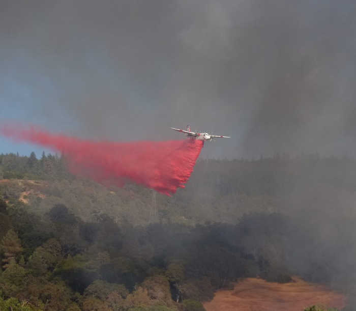  Firefighters battling blaze in Lucerne