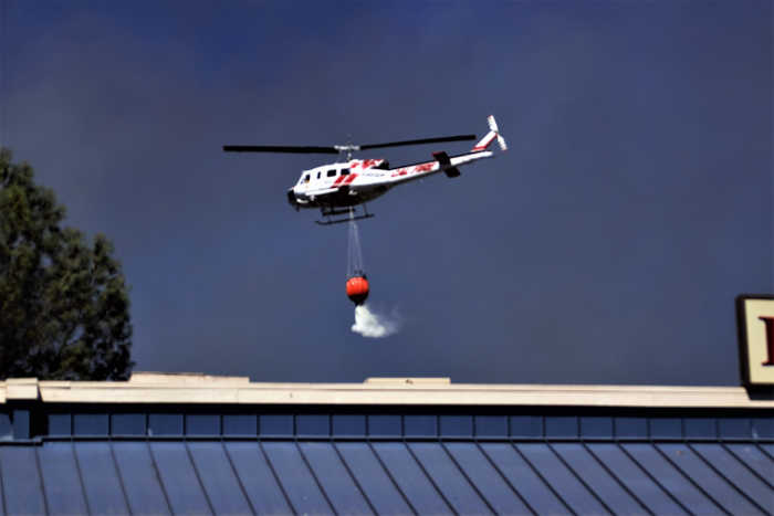 Firefighters on scene of structure and vegetation fire in Clearlake